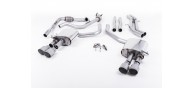 Milltek B9 Non-Res Cat Back Exhaust (w/o Sport Diff)